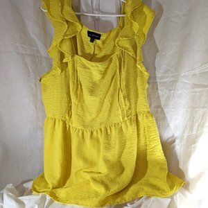 Lane Bryant Flutter Sleeve Peplum Shirt - Size 24